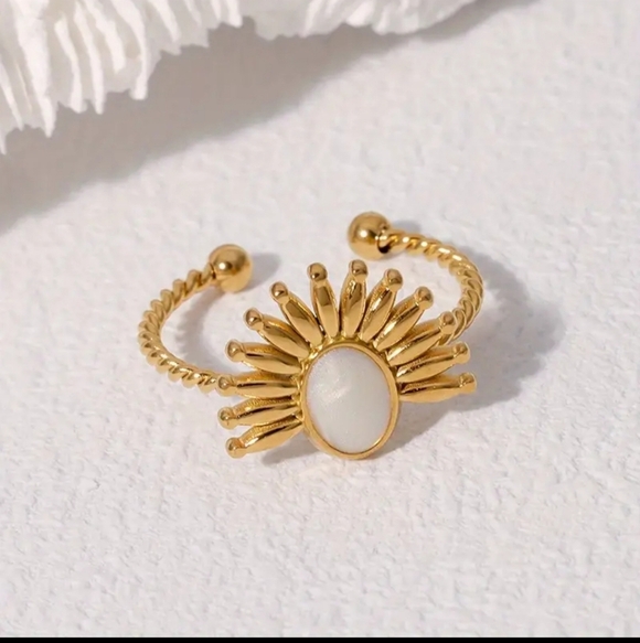 NEW!  Adjustable French-Style Ring – Vintage-Inspired Elegance - Picture 9 of 10